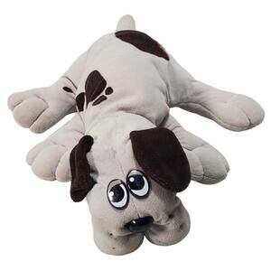 Vintage 1985 Tonka Pound Puppies 17" Grey and Black Spotted Dog Plush